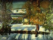 George Wesley Bellows, Strabe im Winter